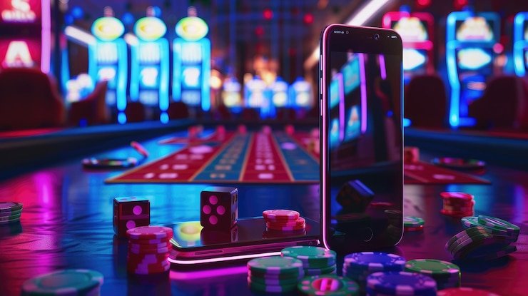Tampilan mobile profil platform hiburan